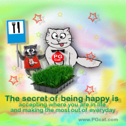 The secret of being happy is accepting where you are in life and making the most out of everyday