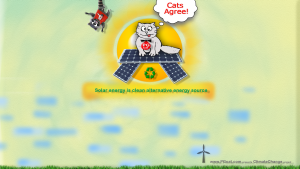 Solar energy is clean alternative energy source
